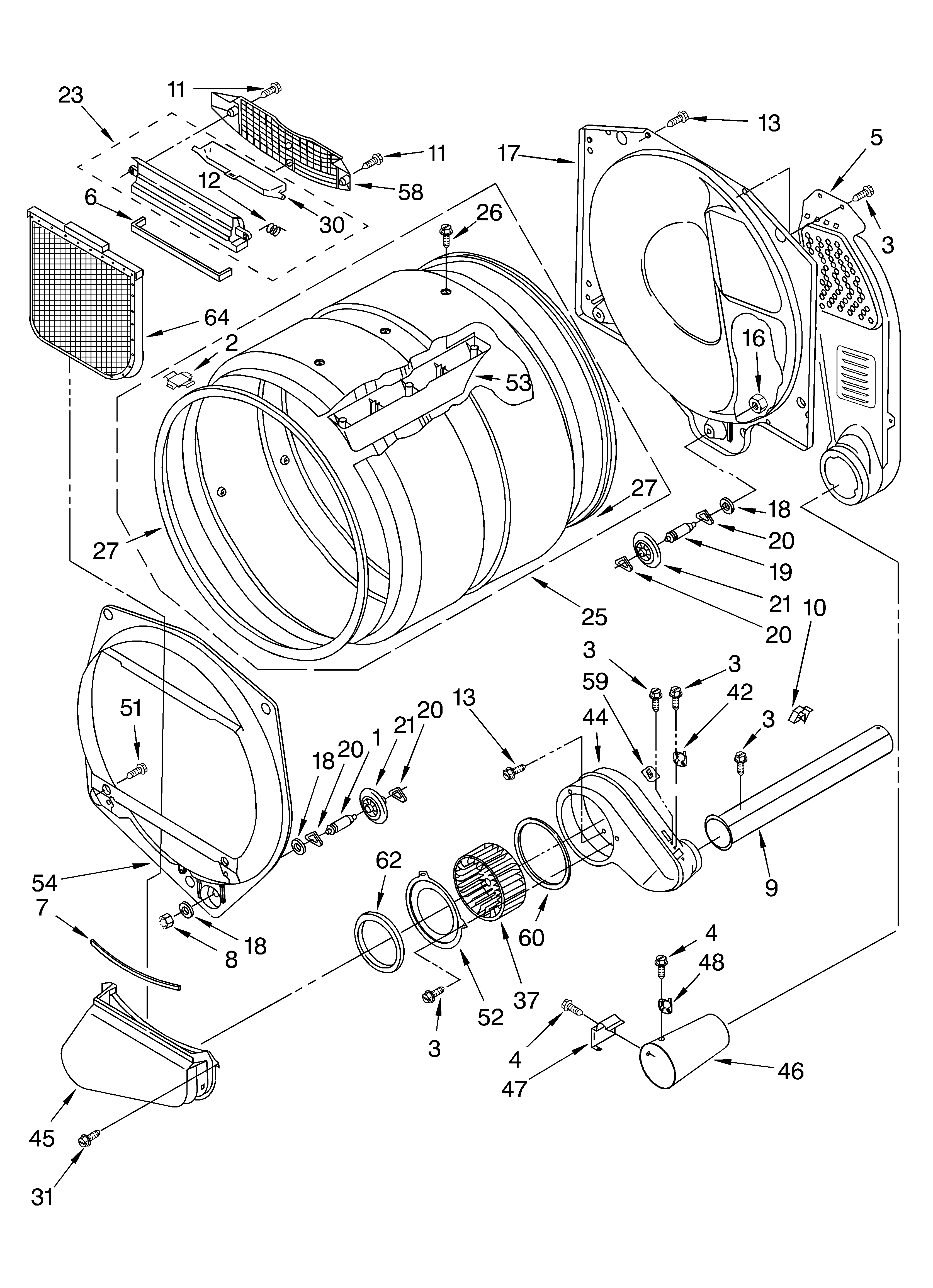Bulkhead parts