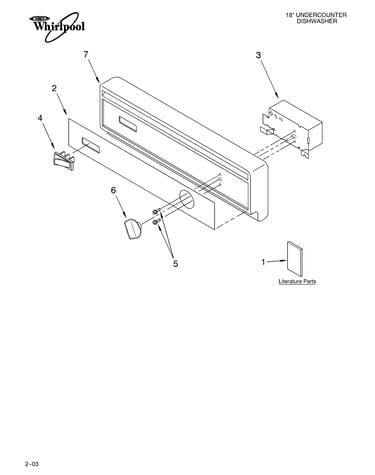 Control panel parts