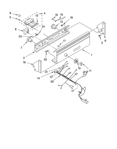 Control panel parts