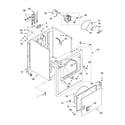 Whirlpool GCEM2990MQ0 cabinet parts diagram