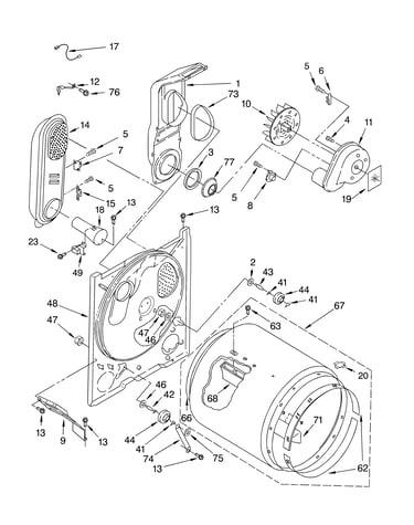 Bulkhead parts optional parts (not included)