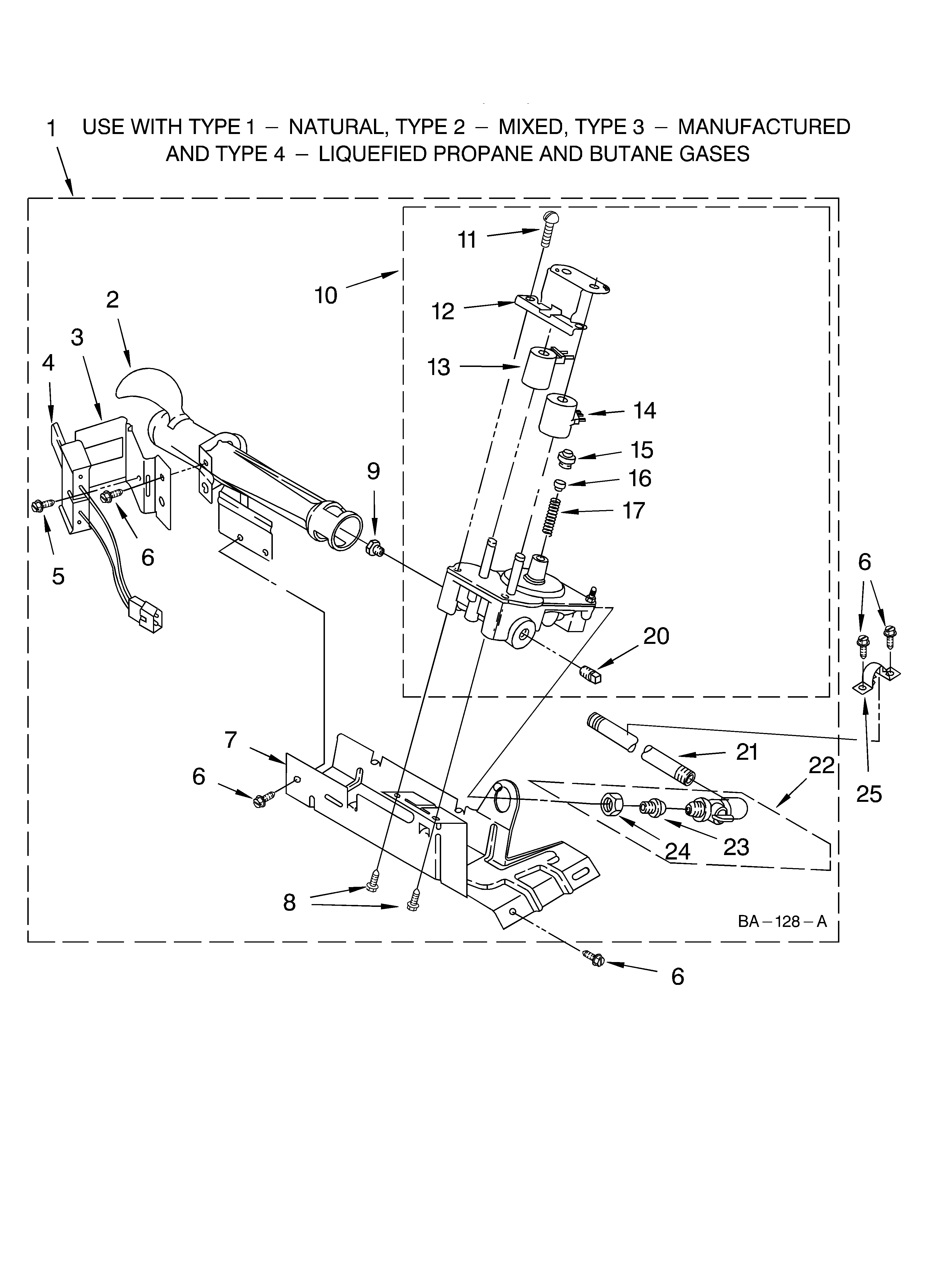 3401771 burner assembly