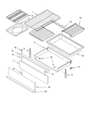 Drawer & broiler parts, miscellaneous parts