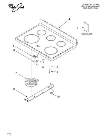 Cooktop parts