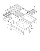 Drawer & broiler parts, miscellaneous parts
