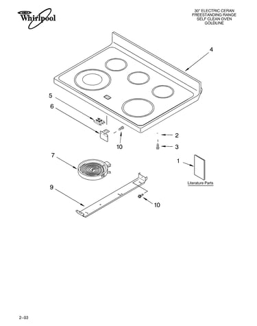 Cooktop parts