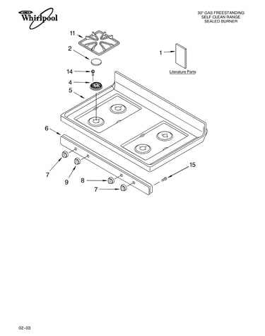 Cooktop parts