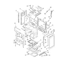 Whirlpool GS460LELT0 chassis parts diagram