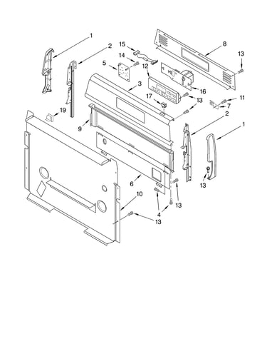 Control panel parts