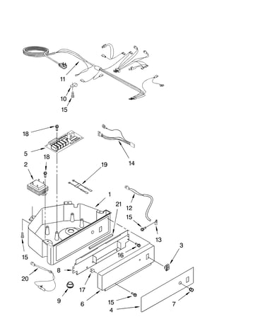 Control panel parts