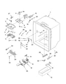 Refrigerator liner parts