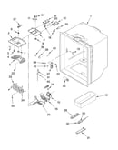 Refrigerator liner parts