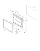 Freezer door parts, optional parts