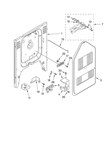 Rear chassis parts