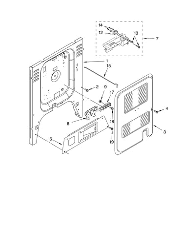 Rear chassis parts, miscellaneous parts