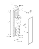 Freezer door parts