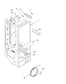 Refrigerator liner parts