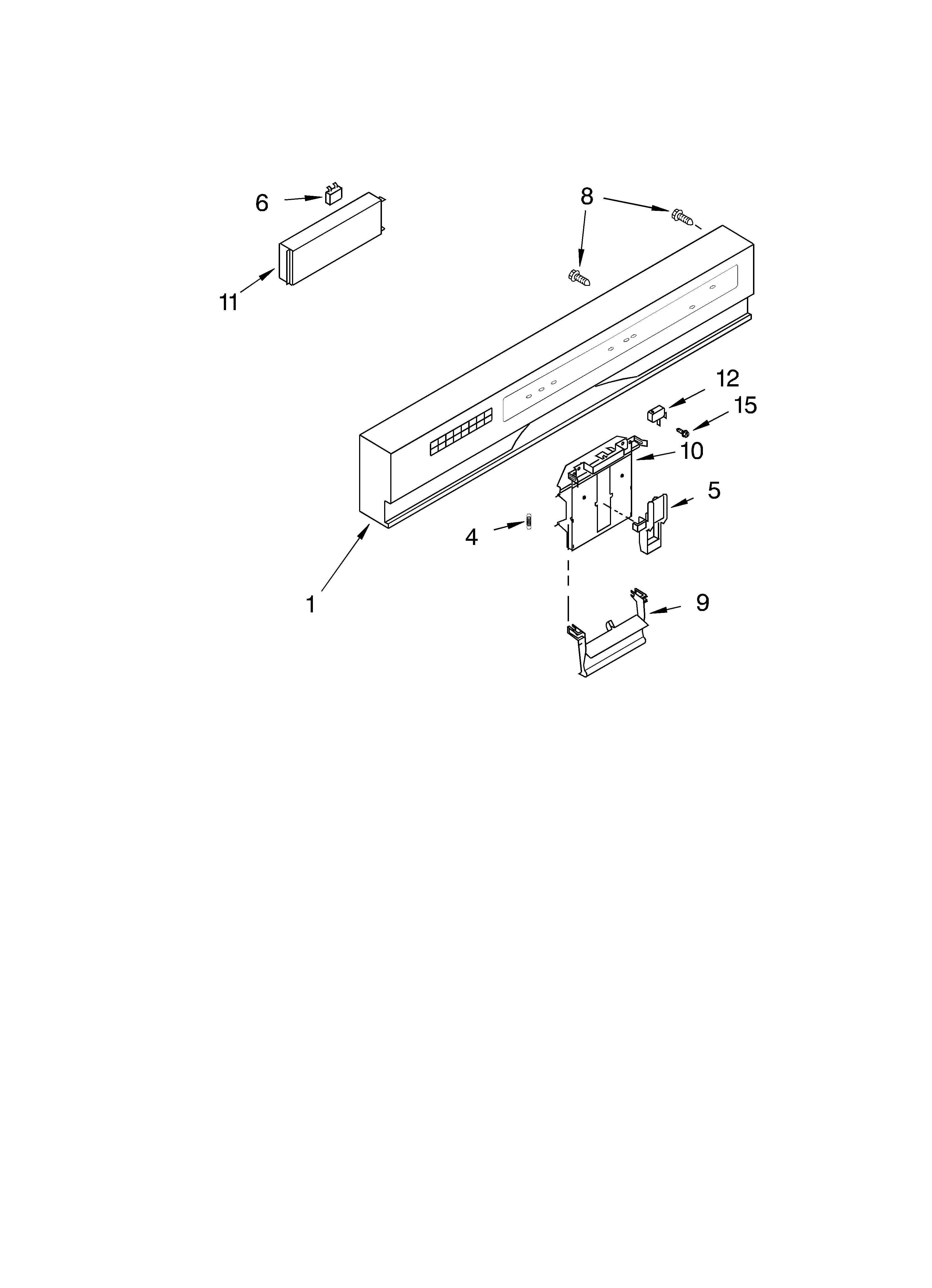 CONTROL PANEL PARTS