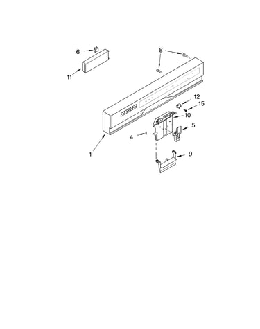 Control panel parts