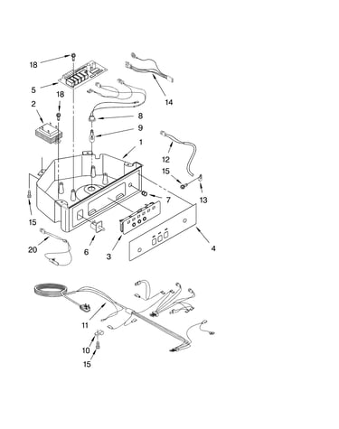 Control panel parts