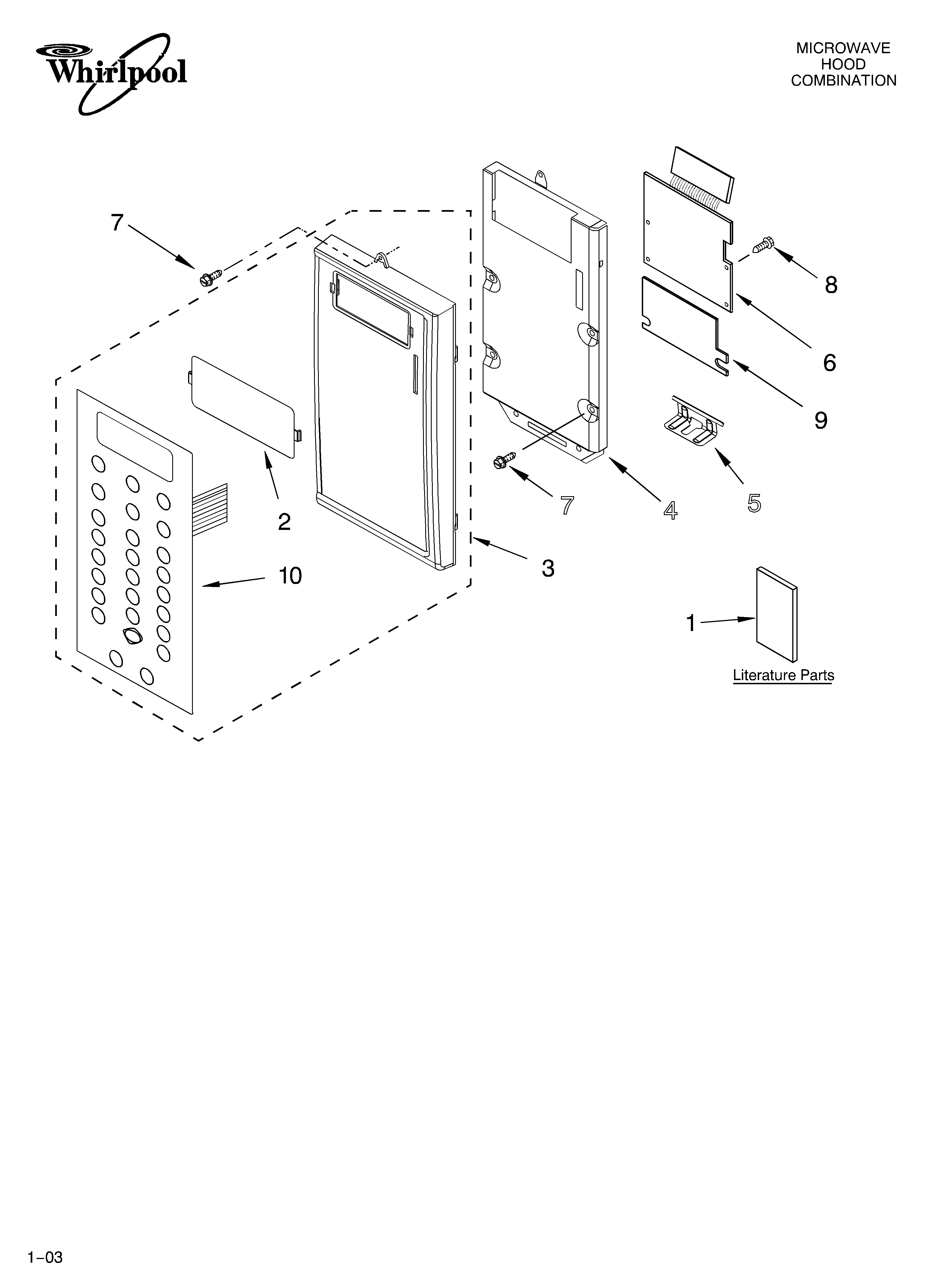 Control panel parts