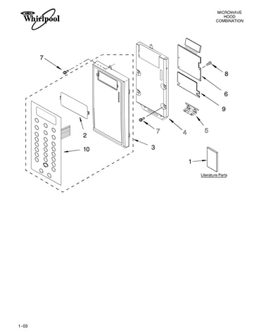 Control panel parts
