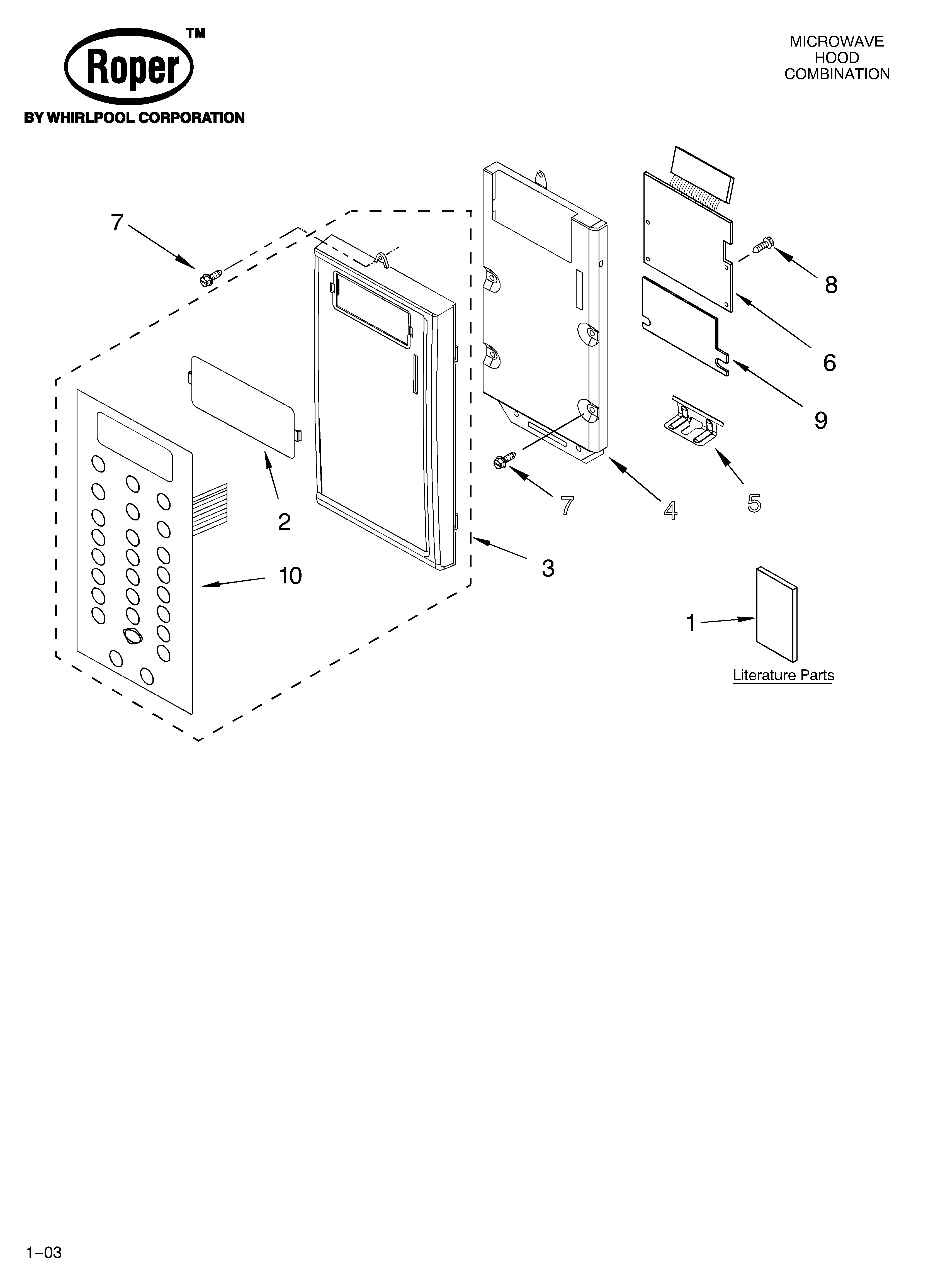 Control panel parts