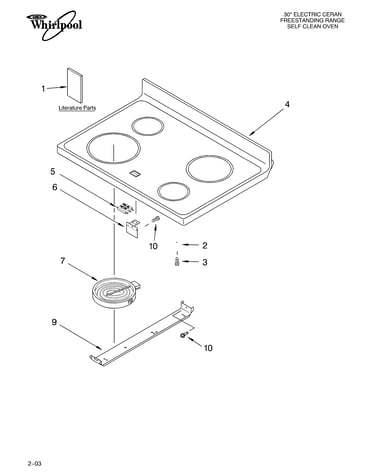 Cooktop parts