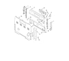 Whirlpool RF196LXKB1 control panel parts diagram