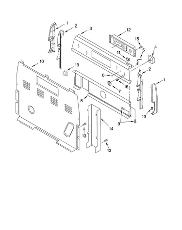 Control panel parts