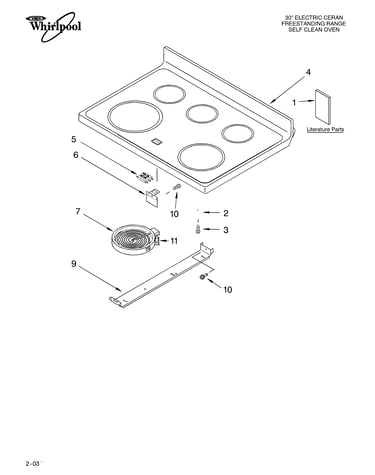 Cooktop parts