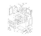 Whirlpool RF199LXKB1 chassis parts diagram
