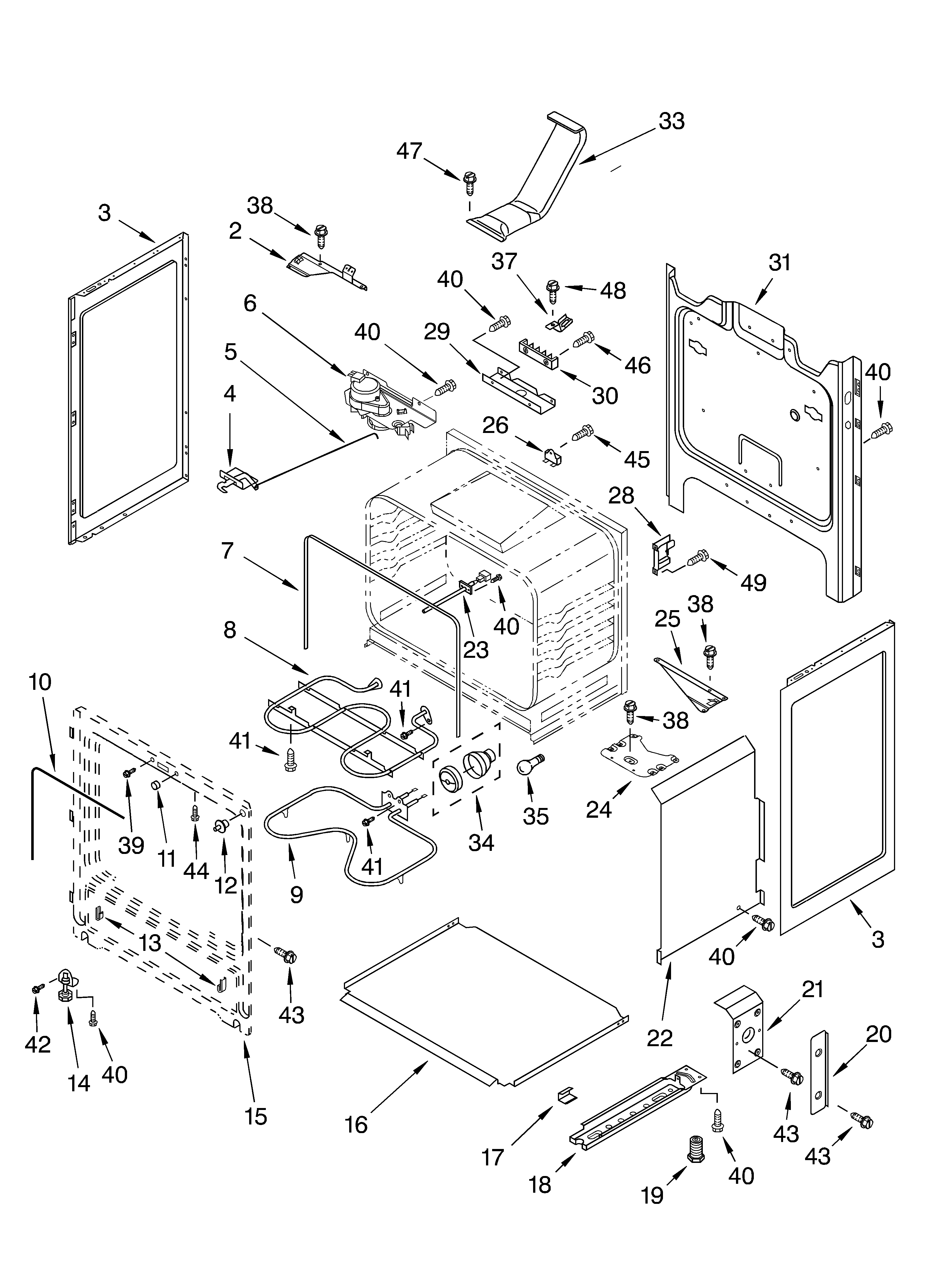 Chassis parts