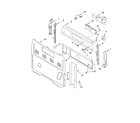 Whirlpool RF199LXKB1 control panel parts diagram