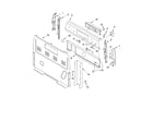 Whirlpool RF352BXKW0 control panel parts diagram