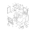 Whirlpool RF352BXKW0 chassis parts diagram
