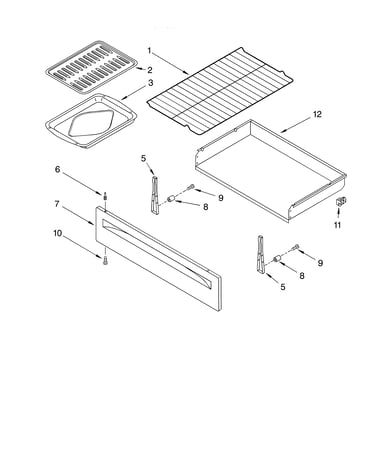 Toe panel & broiler parts