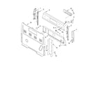 Whirlpool RF378LXKB1 control panel parts diagram