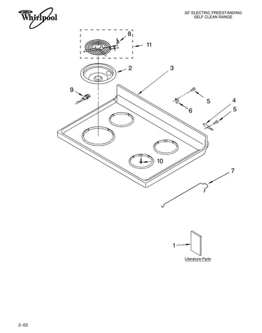 Cooktop parts
