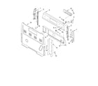Whirlpool RF379LXKQ1 control panel parts diagram