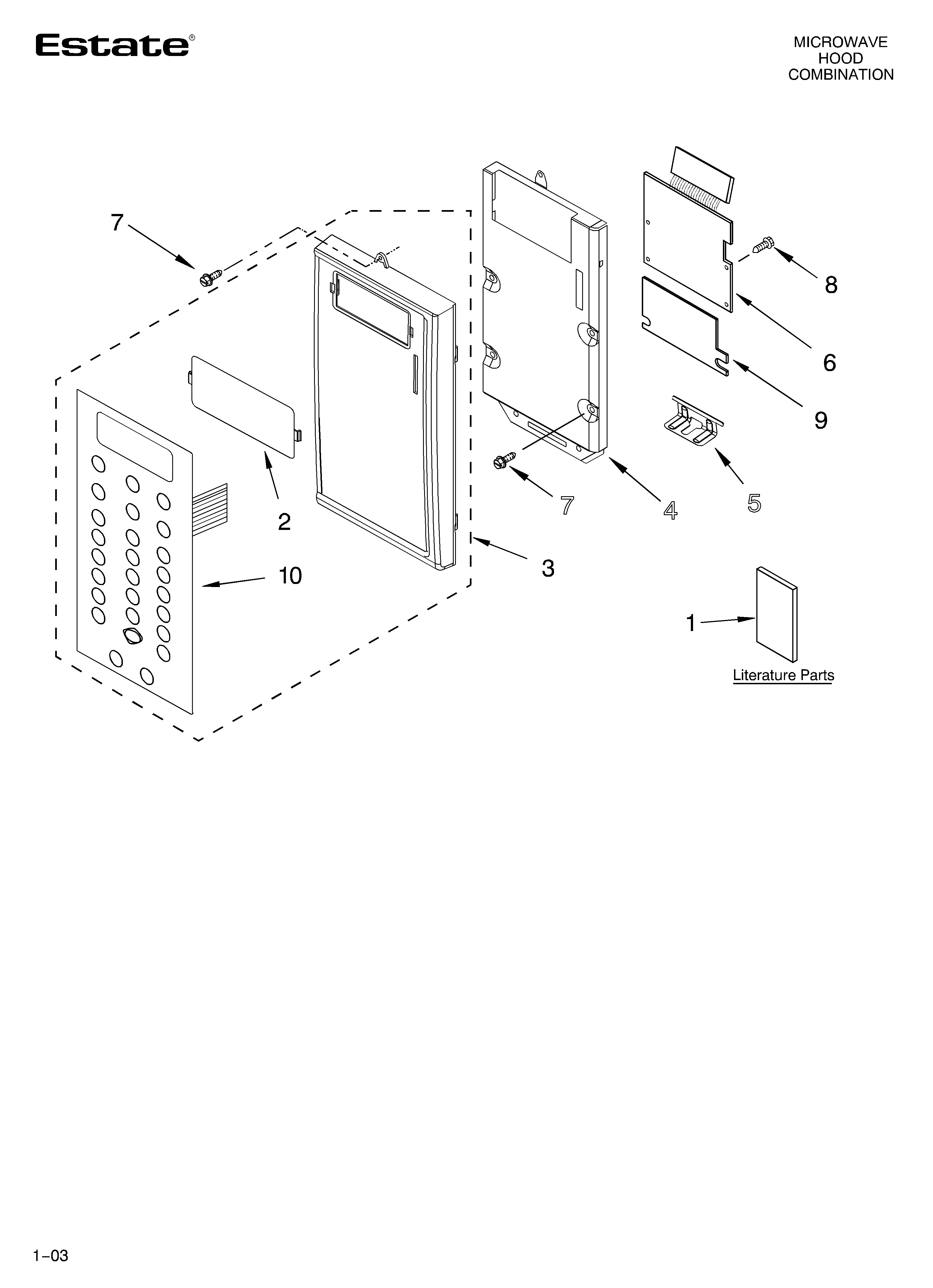 Control panel parts
