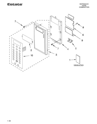 Control panel parts