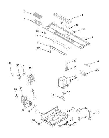 Interior and ventilation parts