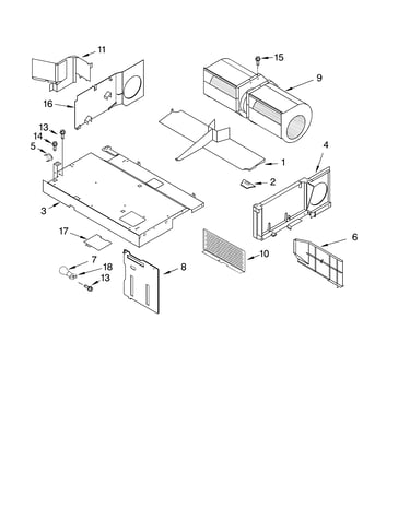 Air flow parts