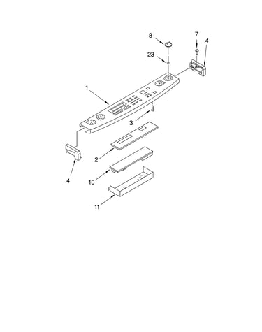 Control panel parts