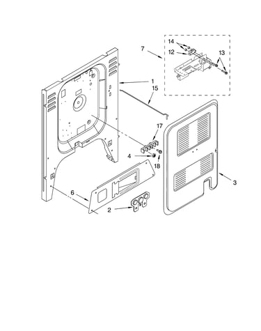 Rear chassis parts, miscellaneous parts
