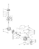 Brake, clutch, gearcase, motor and pump parts