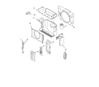 Whirlpool ACQ058PL0 airflow and control parts diagram