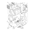 Whirlpool CSP2740KQ2 optional parts (not included) upper and lower bulk diagram