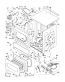 Upper cabinet and front panel parts - optional par